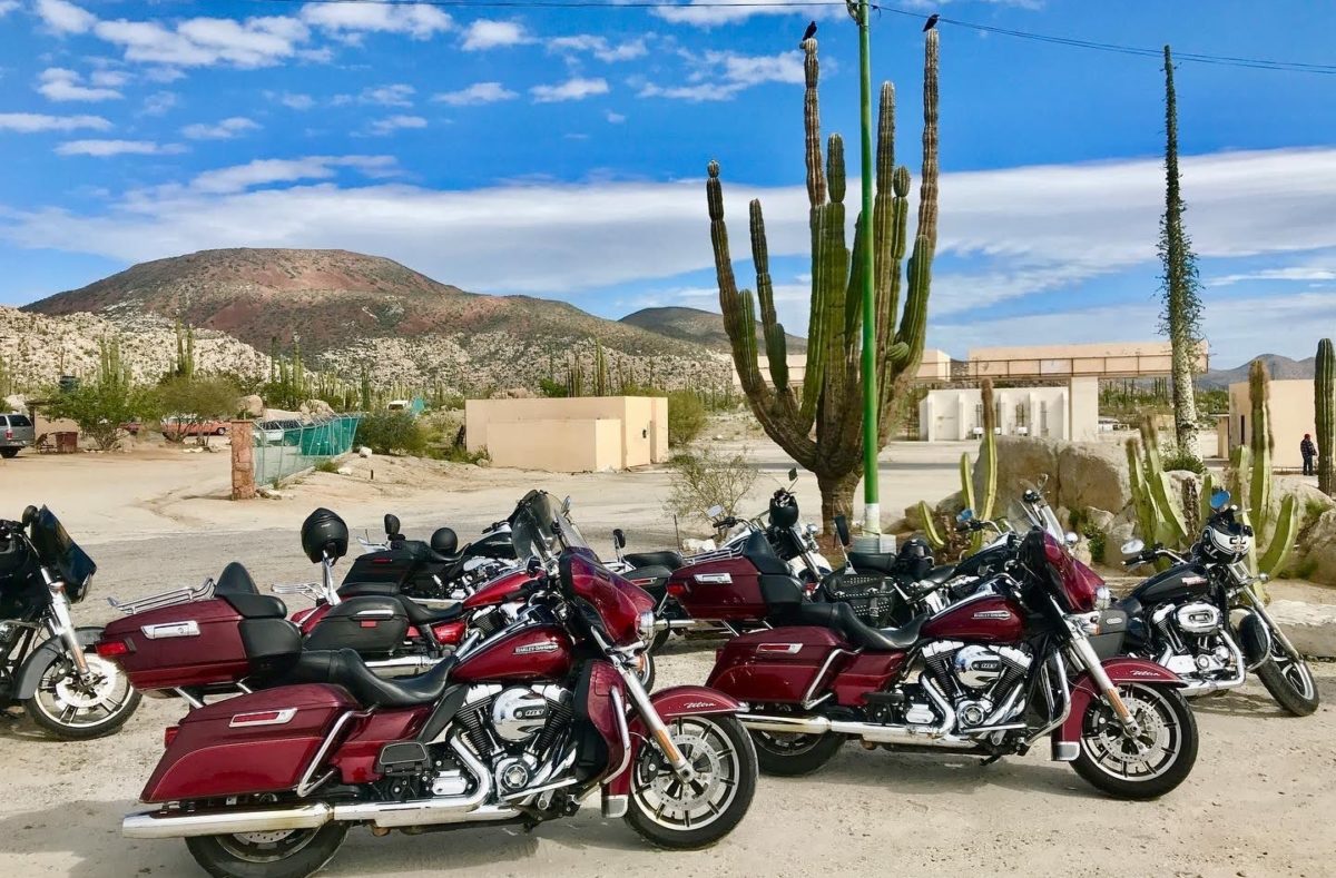 Road trip à moto Los Angeles au Mexique