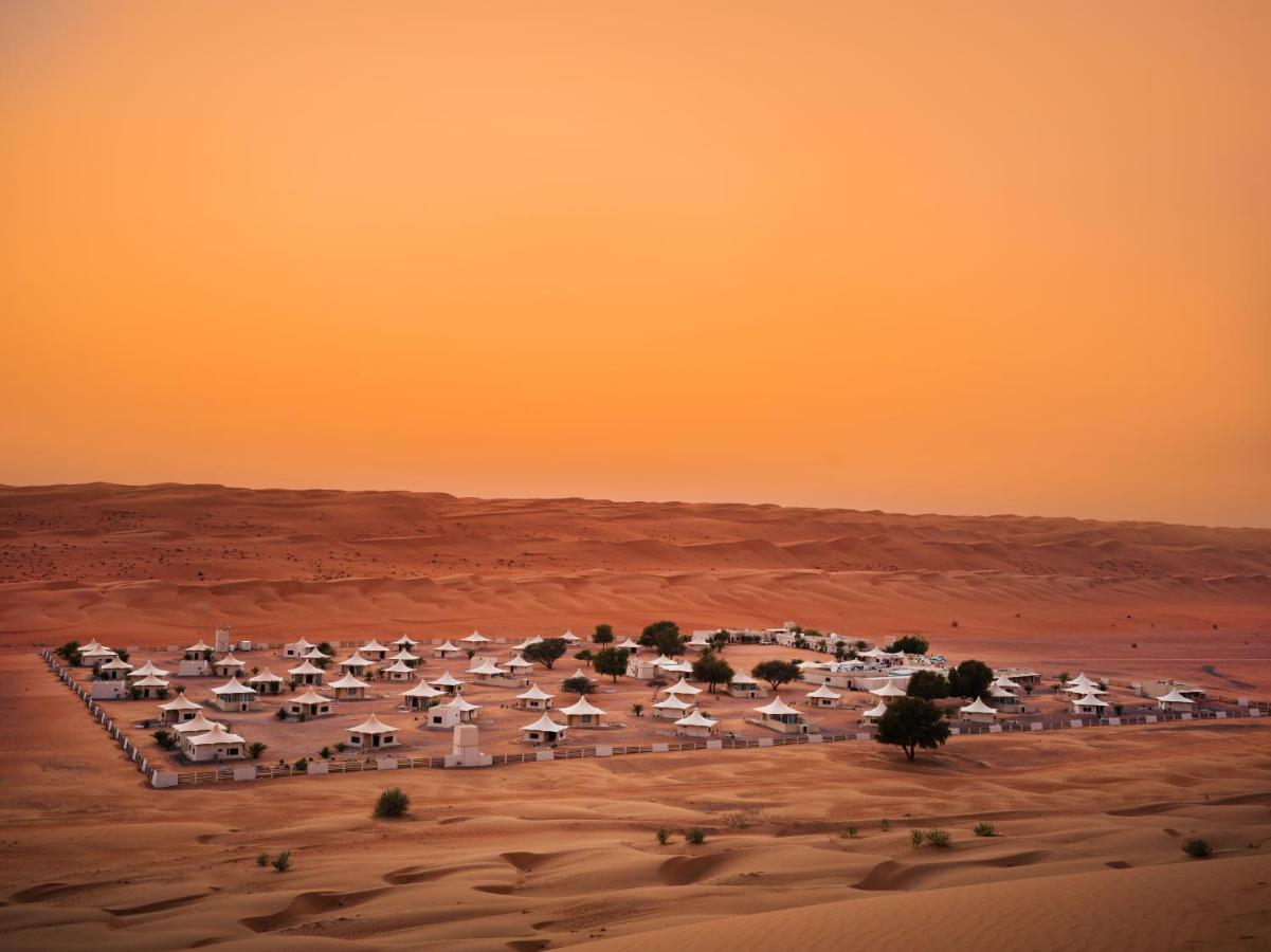 Campement pour la nuit dans le désert d'Oman