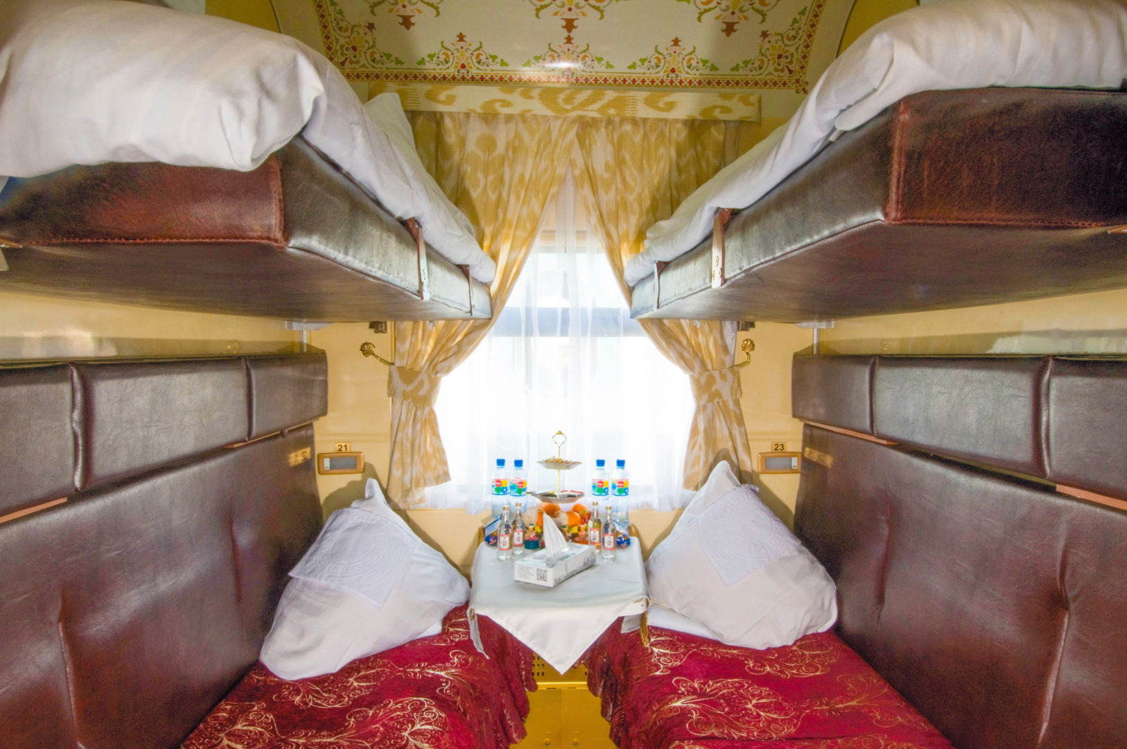 Cabine Habibi dans l'Orient Silk Road Express, voyage sur la Route de la Soie