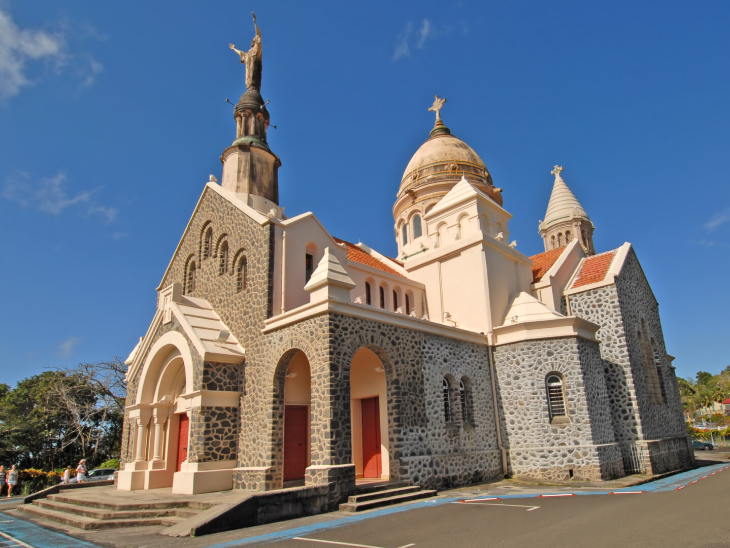 Église du Sacré-Cœur de Balata en Martinique, dans les Caraïbes