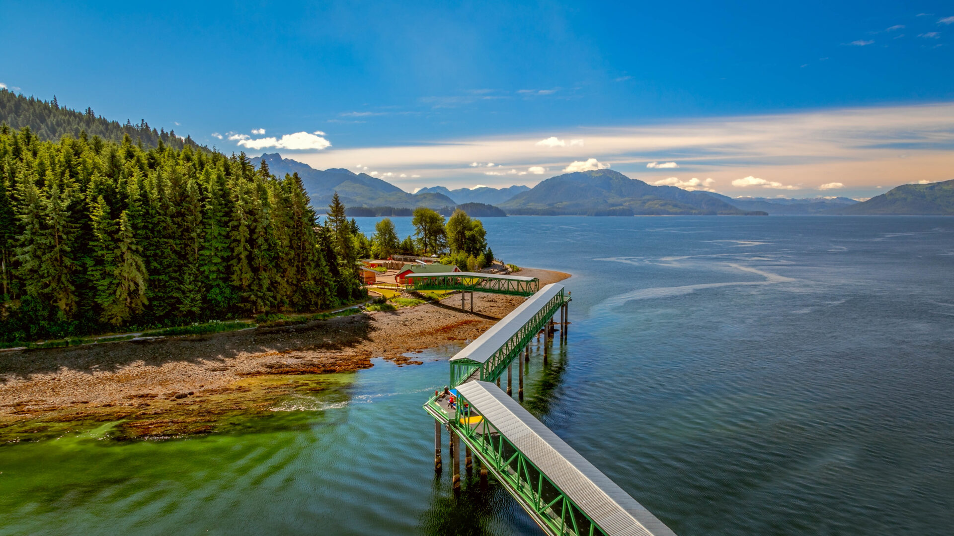Icy Strait Point sur l’île de Chichagof en Alaska