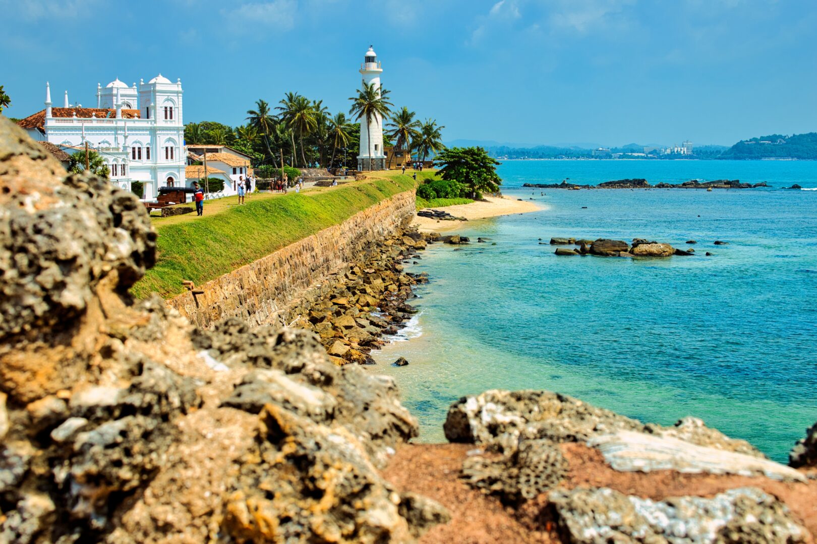 Phare de Point Utrecht à Galle, Sri Lanka