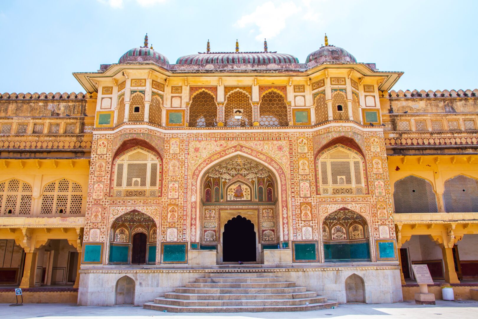 Fort et le Palais d'Amer (Fort d'Amber) à Jaipur, Rajasthan, Inde