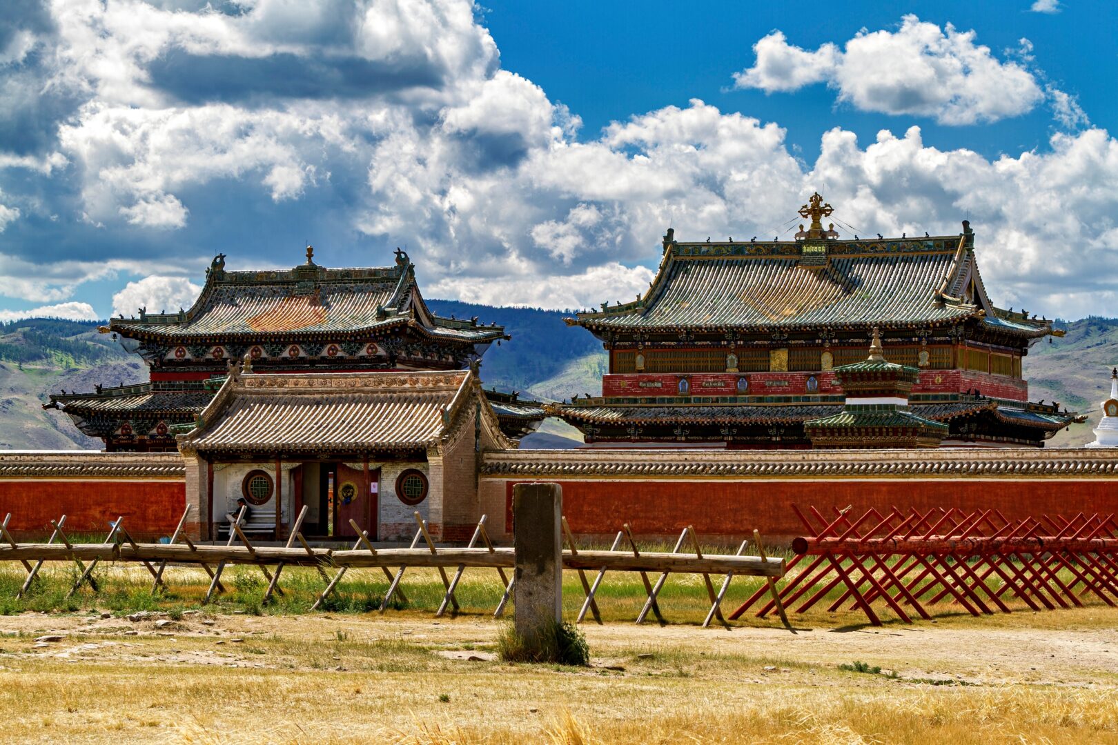 Les temples de Karakorum en Mongolie