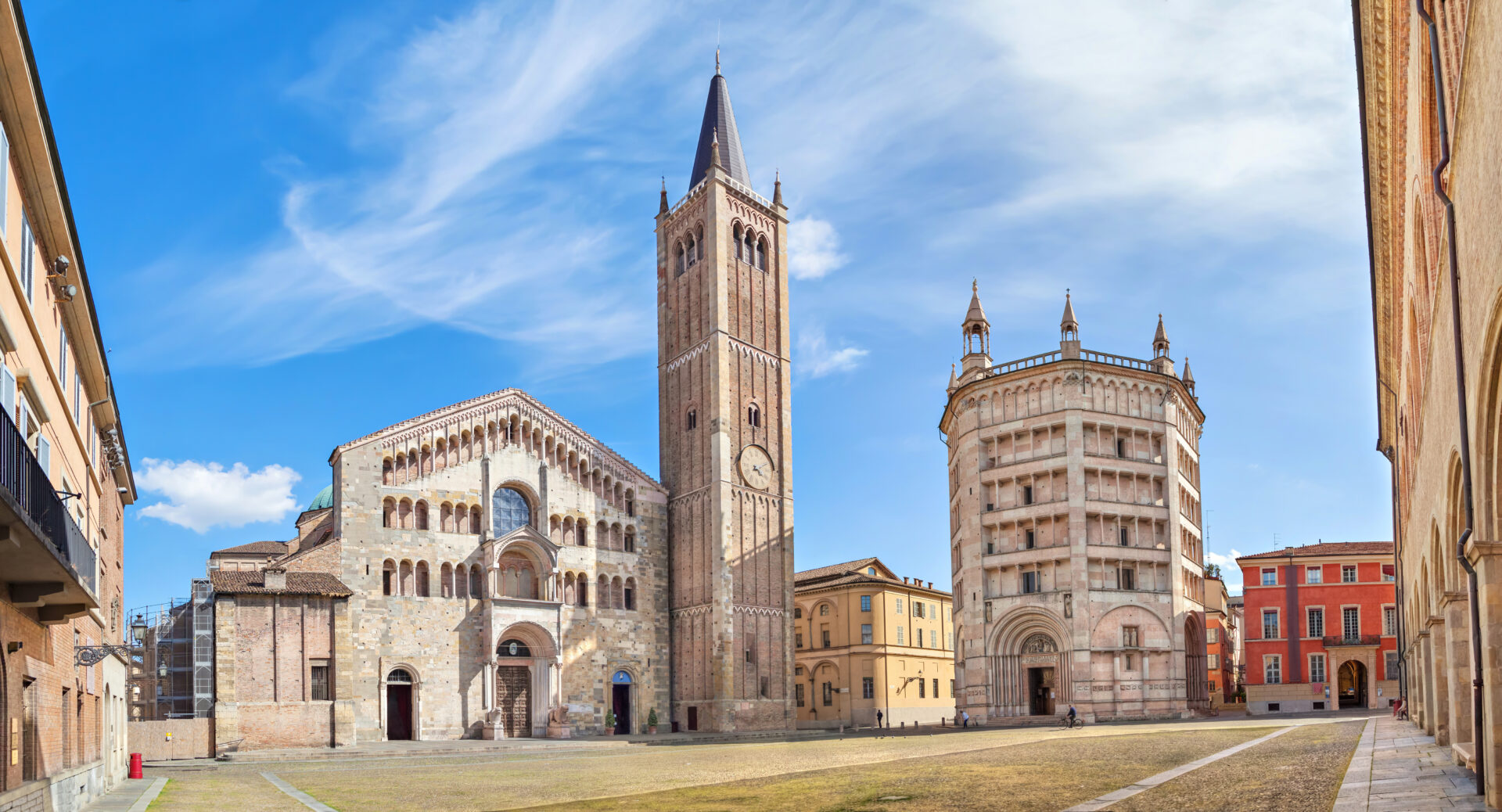 Piazza Duomo à Parme, Italie