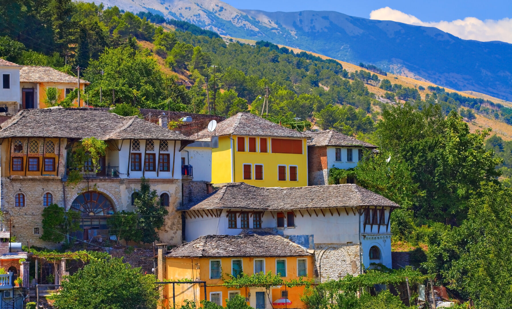 Gjirokastër, ville ottomane d'Albanie