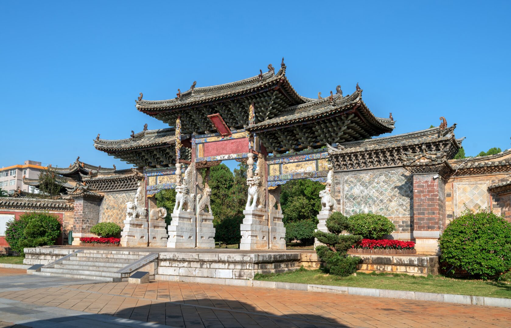 Temple Confucius à Jianshui, province du Yunnan, Chine
