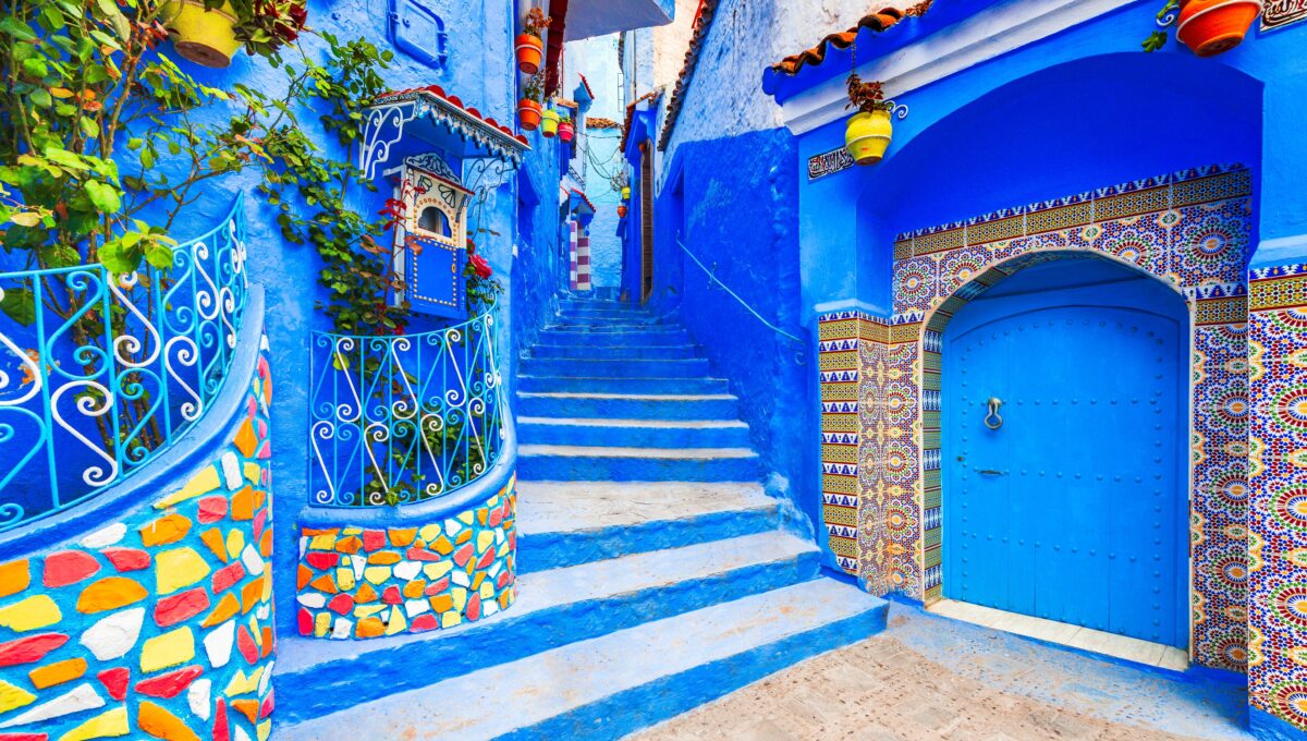 Chefchaoue et ses maisons bleues, Maroc