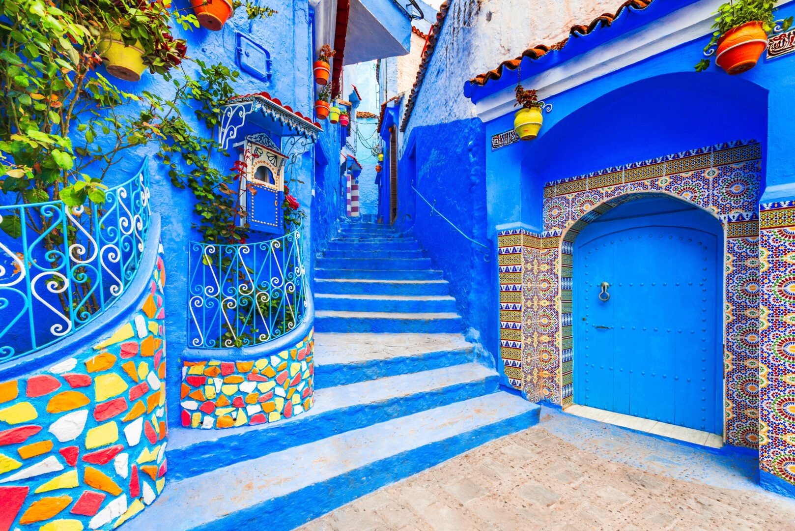 Chefchaoue et ses maisons bleues, Maroc