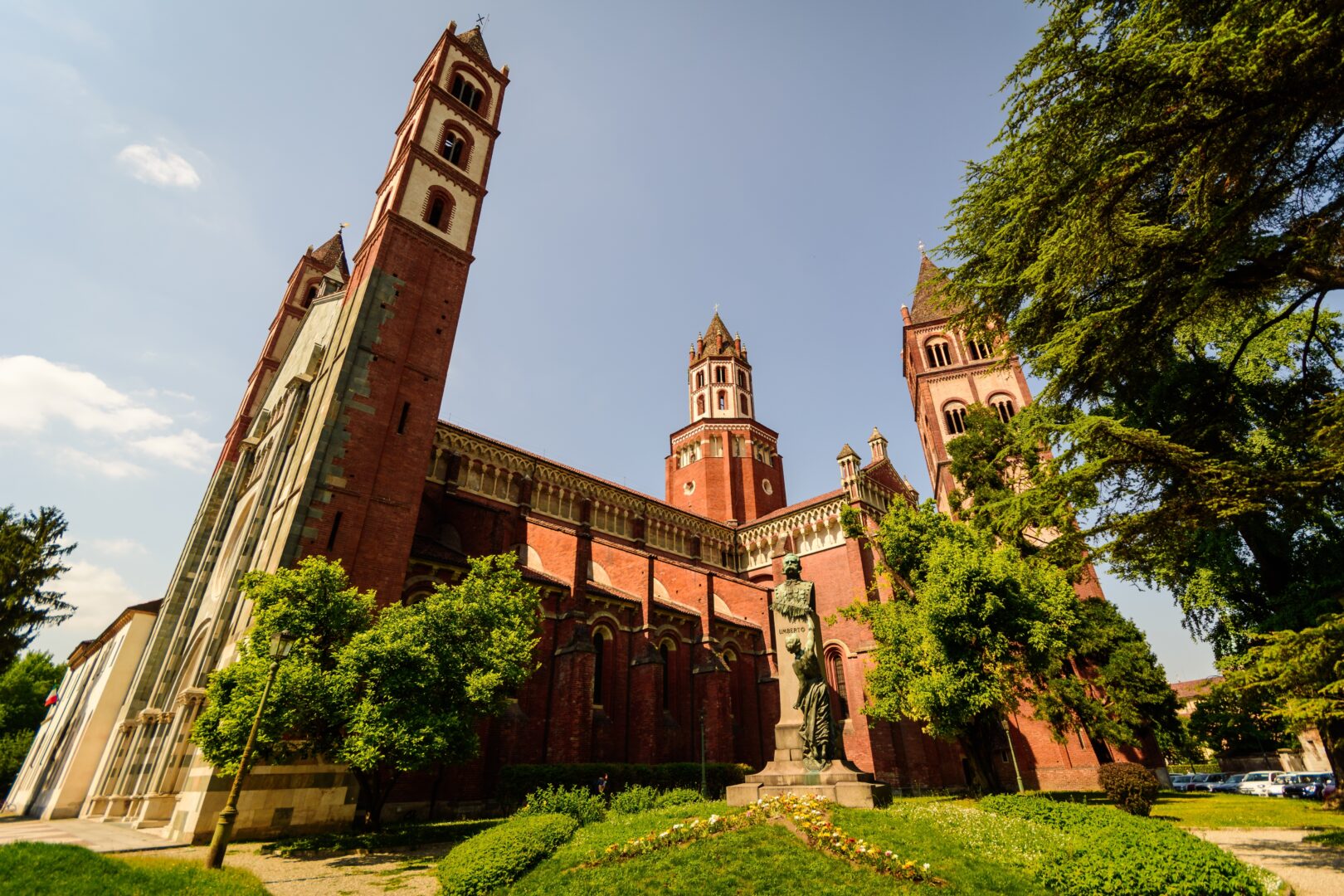 Basilique gothique Saint-André, Vercelli, Piémont, Italie