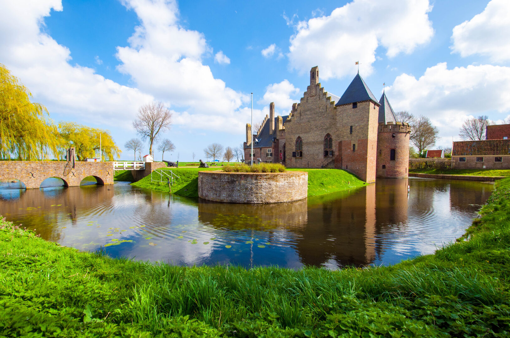 Château de Radboud à Medemblik, Pays-Bas