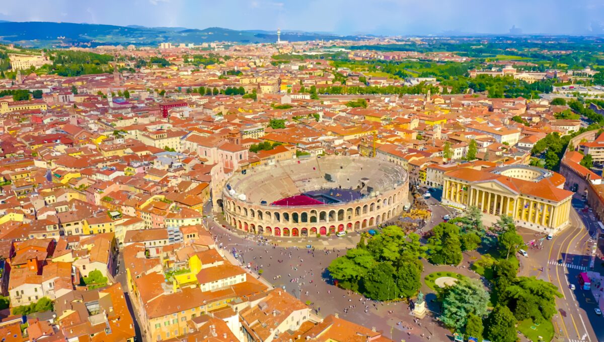 Arènes de Vérone, Nord de l'Italie