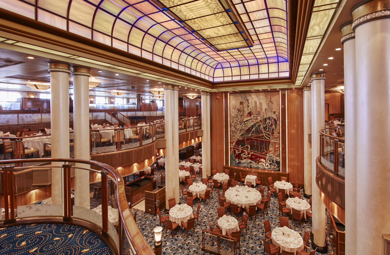 Restaurant Britannia Croisière Queen Mary 2