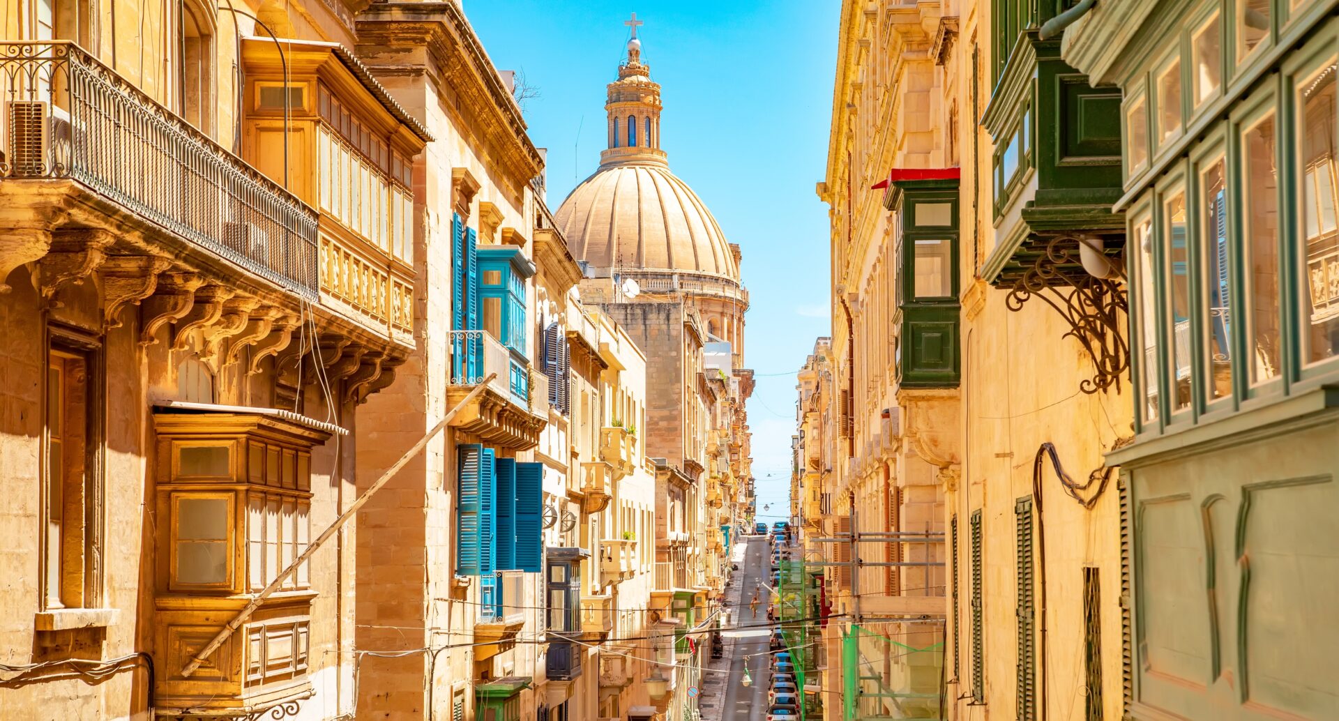 Rue de La Valette, capitale de Malte